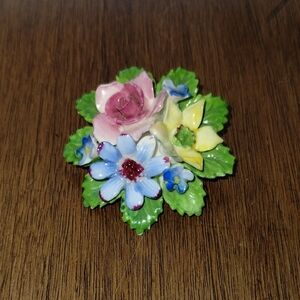Floral China Pin